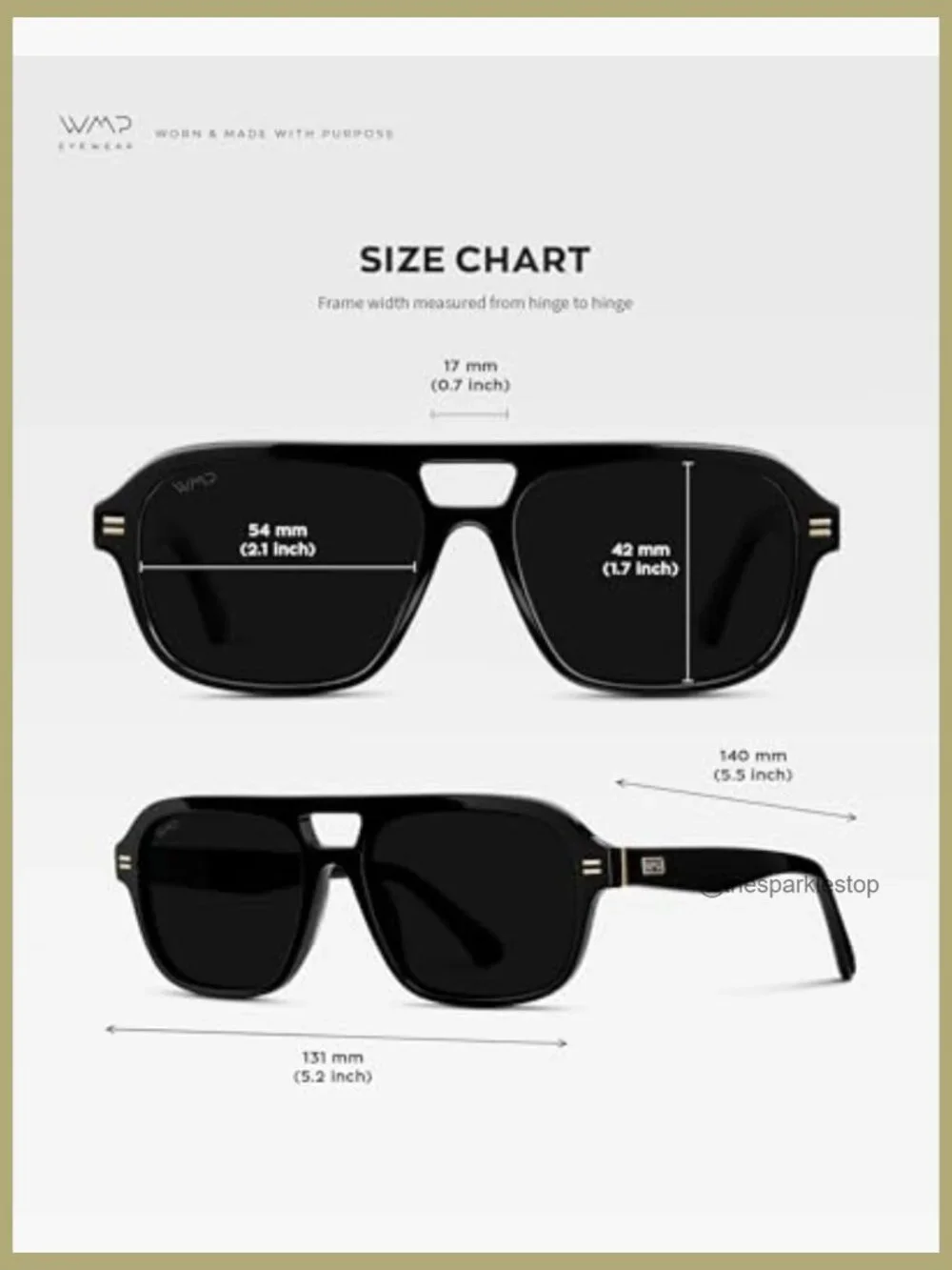 Acetate Frame Polarized Aviator Sunglasses with Double Bridge